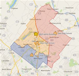 Central Bucks School District Map - Maping Resources