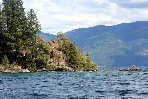 Montana Flathead Lake Photograph by Larry Stolle