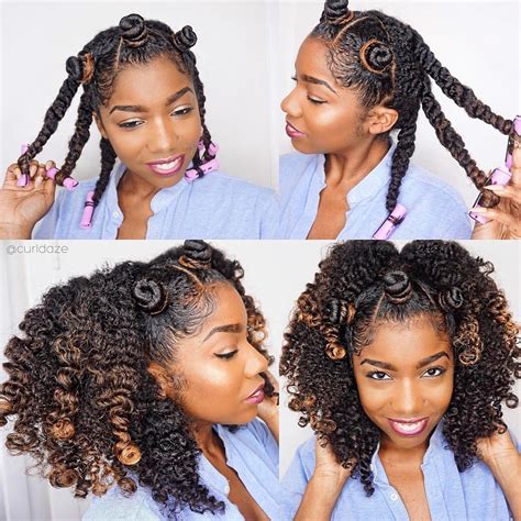 Natural Black Hairstyles Bantu Knots