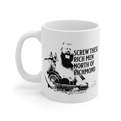 Oliver Anthony Merch Rich Men North of Richmond Mug Living - Etsy