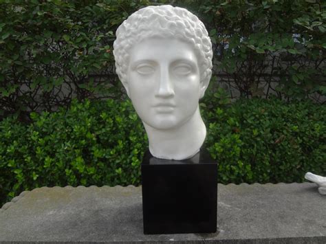 French, Porcelain Bust of Classical Male For Sale at 1stDibs