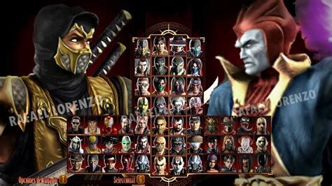 Mortal Kombat 9 - ALL Klassic Skins MK Armageddon Mod DLC HAVIK SHINNOK ...