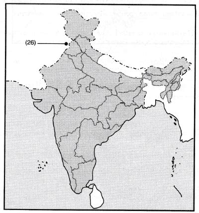 Locate and label Chauri Chaura with appropriate symbol on the same political outline map of ...