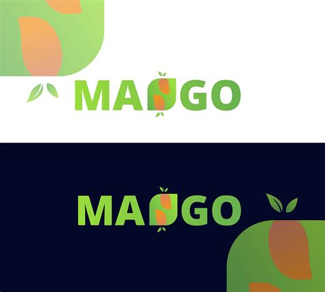 mango logo design on Behance