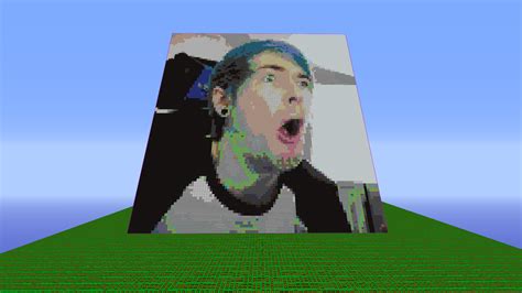 Dantdm Pixel Art (#3190492) - HD Wallpaper & Backgrounds Download