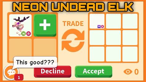 😱🫎 TRADING *NEW* NEON UNDEAD ELK!! OMG TRADED IT FOR MEGA PET WITH ADDS ...