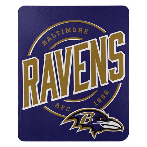 Baltimore Ravens 50 X 60 Blanket (In Store Only) | Baltimore Sports Store