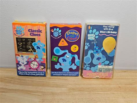 Nickelodeon Nick Jr. Blue's Clues VHS Tapes - Etsy