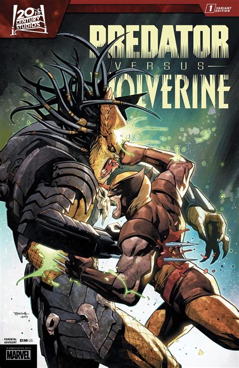 Marvel Comics Shares Awesome PREDATOR VS WOLVERINE Art Covers — GeekTyrant