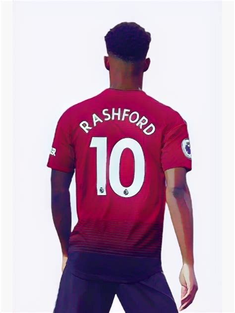 "Marcus Rashford Design Art - Marcus Rashford Essential T Shirt ...