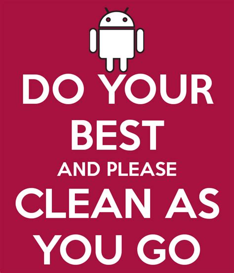 Clean As You Go PNG Transparent Clean As You Go.PNG Images. | PlusPNG