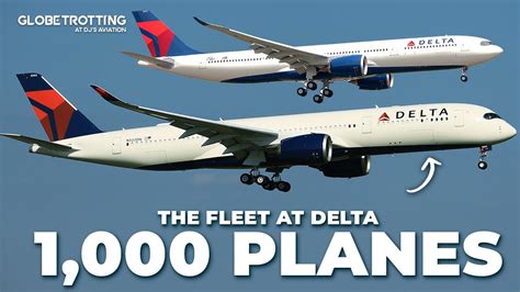 1,000 AIRCRAFT? - Delta Air Lines Fleet - YouTube