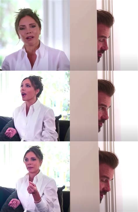 Victoria David Beckham Be Honest Blank Template - Imgflip