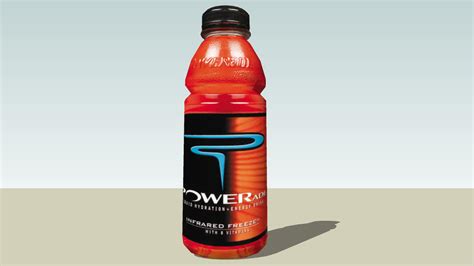 Powerade Bottle (Old Shape) | 3D Warehouse