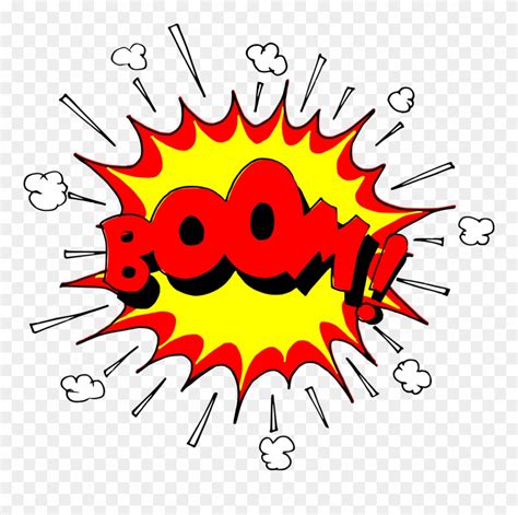 Vector Library Download Boom Vector - Comic Book Explosion Clipart - Png Download (#310582 ...