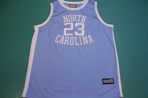 UNC North Carolina Michael Jordan 23 Hardwood Legends Basketball Jerse ...