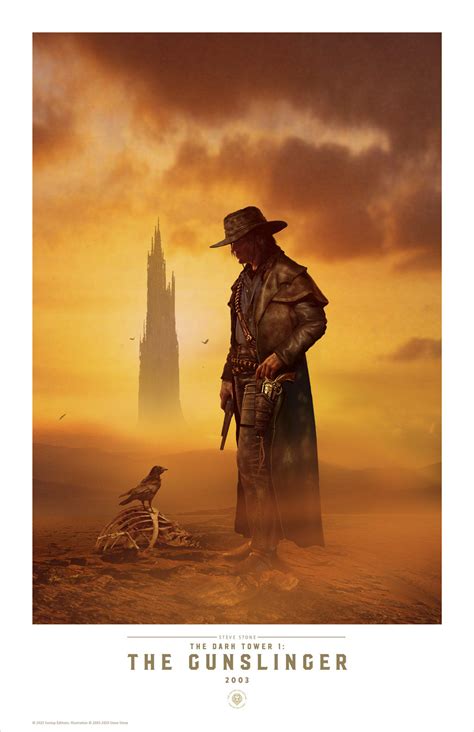 The Dark Tower I: The Gunslinger Art Print - Steve Stone - Stephen King ...