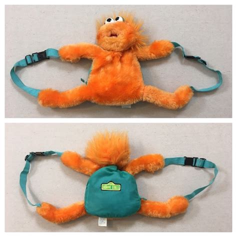 1996, plush, stuffed, Zoe, Sesame Street, extra small… - Gem