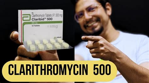 Clarithromycin 500 mg uses in Hindi | Clarithromycin side effects ...