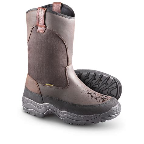 Guide Gear Men's Hunting Pull-On Boots, Insulated, Waterproof - 180121 ...