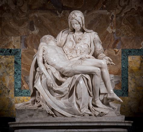 Michelangelo Pieta Hand Detail