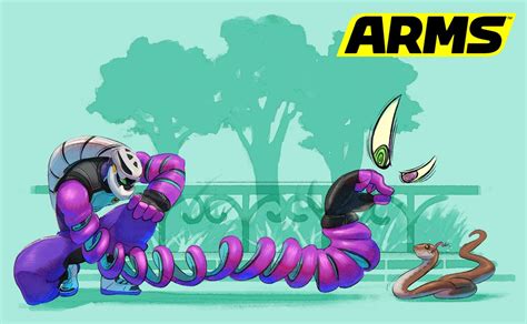 ARMS - Kid Cobra and lore art