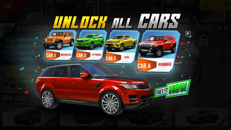 In App Unlock All Cars on Behance