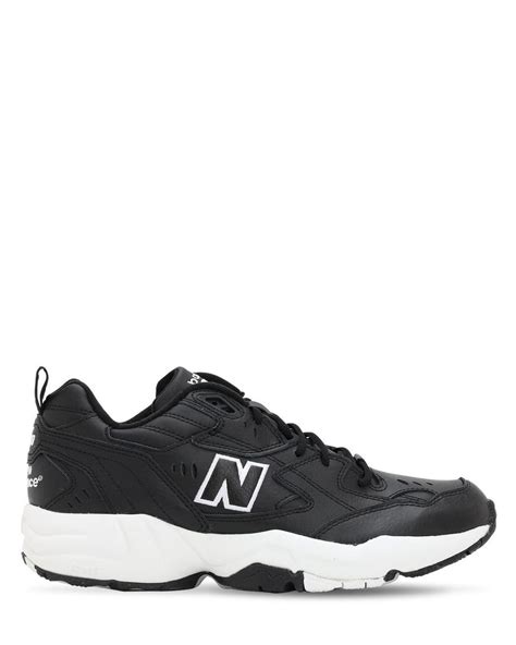 New Balance 608 Sneakers in Black - Lyst