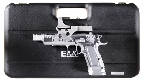 EAA Tanfoglio Witness Gold Custom Pistol with Case | Rock Island Auction