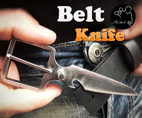 Belt Buckle Knife | Belt knife, Knife making, Knife