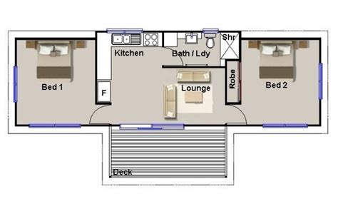 Awesome 2 Bedroom Guest House Plans - New Home Plans Design