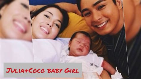 #julia&Coco. JULIA MONTES AND COCO MARTIN BABY GIRL - YouTube