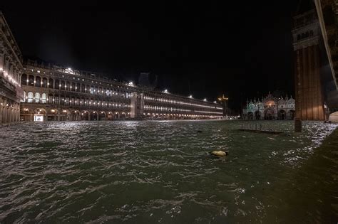 Venice Flooding: Pictures of City Under Historic High Waters