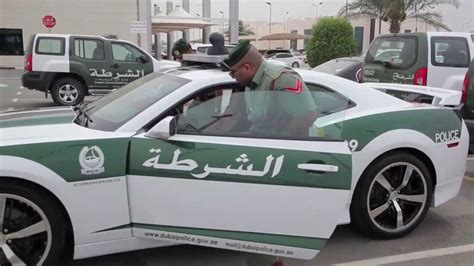 Dubai Police Al Ghandi Auto - Chevrolet Camaro - Voice over - YouTube