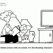 funny cartoons about reading Archives - Randy Glasbergen - Glasbergen Cartoon Service