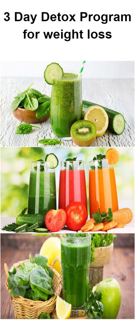 3 Day Detox Program for Weight Loss