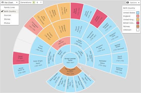 New Fan Chart Options in FamilySearch – The Family History Guide Blog