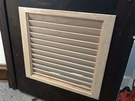 Custom Wood Door Vents & Louvers | American Wood Vents