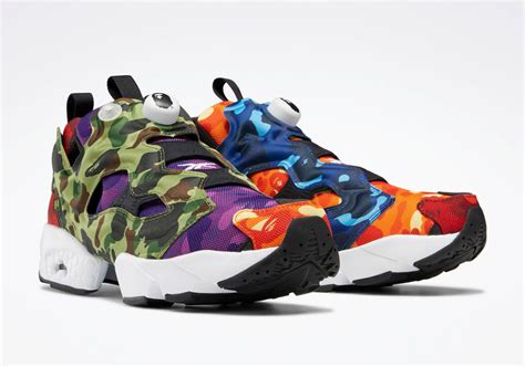 BAPE x Reebok Instapump Fury Multi-Camo Q47370 Release Date - SBD