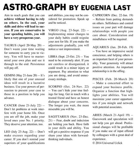 34 The Last Word In Astrology By Eugenia Last - Astrology Today