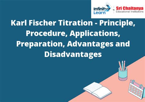 Karl Fischer Titration - Principle, Procedure, Applications ...