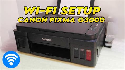 Canon Pixma G3000 : How to Setup the Wi-Fi (iPhone & Android) Wireless ...