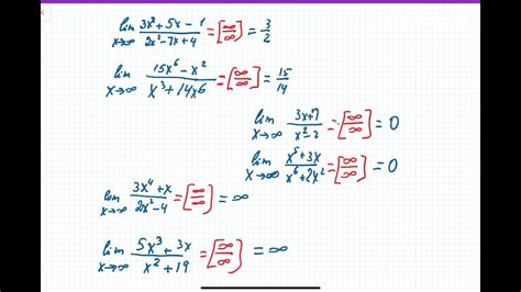 Calculus: Limit: Infinity divided by Infinity_Part 1 - YouTube