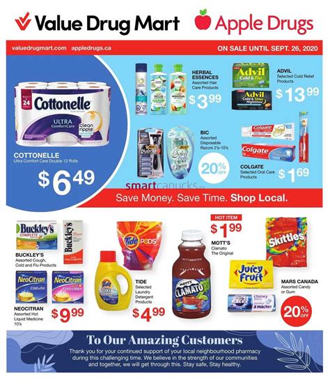 Value Drug Mart Flyer September 13 to 26