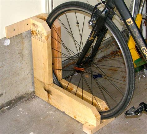 Quick and Simple Bike Rack | Diy bike rack, Simple bike, Bike rack