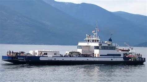 Kootenay Lake Ferries Balfour - Kootenay Bay (Balfour) - YouTube