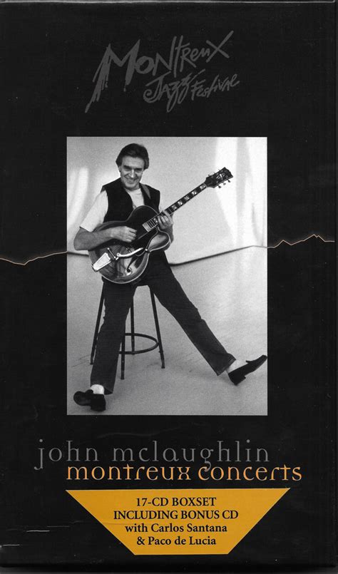 John McLaughlin - John McLaughlin Montreux Concerts (2003, CD) | Discogs