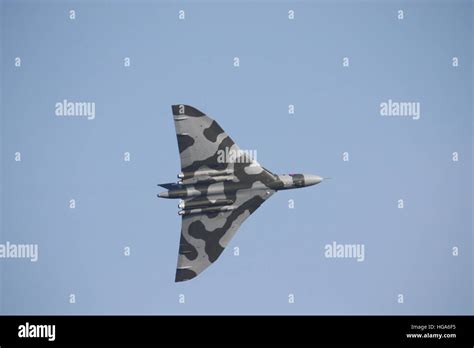 Vulcan XH558 Bomber aeroplane Stock Photo - Alamy