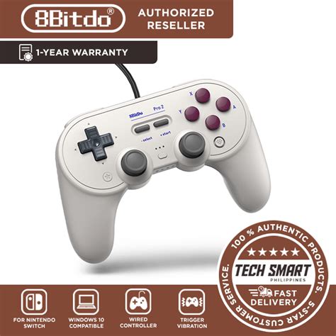 8BitDo Pro 2 Wired Controller for Switch and Windows - Tech Smart ...