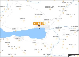 Kocaeli (Turkey) map - nona.net